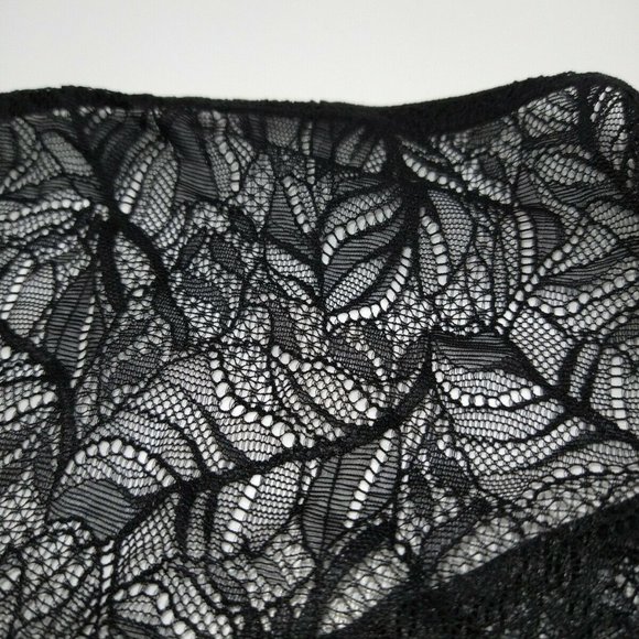 Inc Women's Lace Boyshort Size 1X Black Underwear - Picture 4 of 9